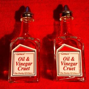 Gemco Oil and Vinegar Cruet